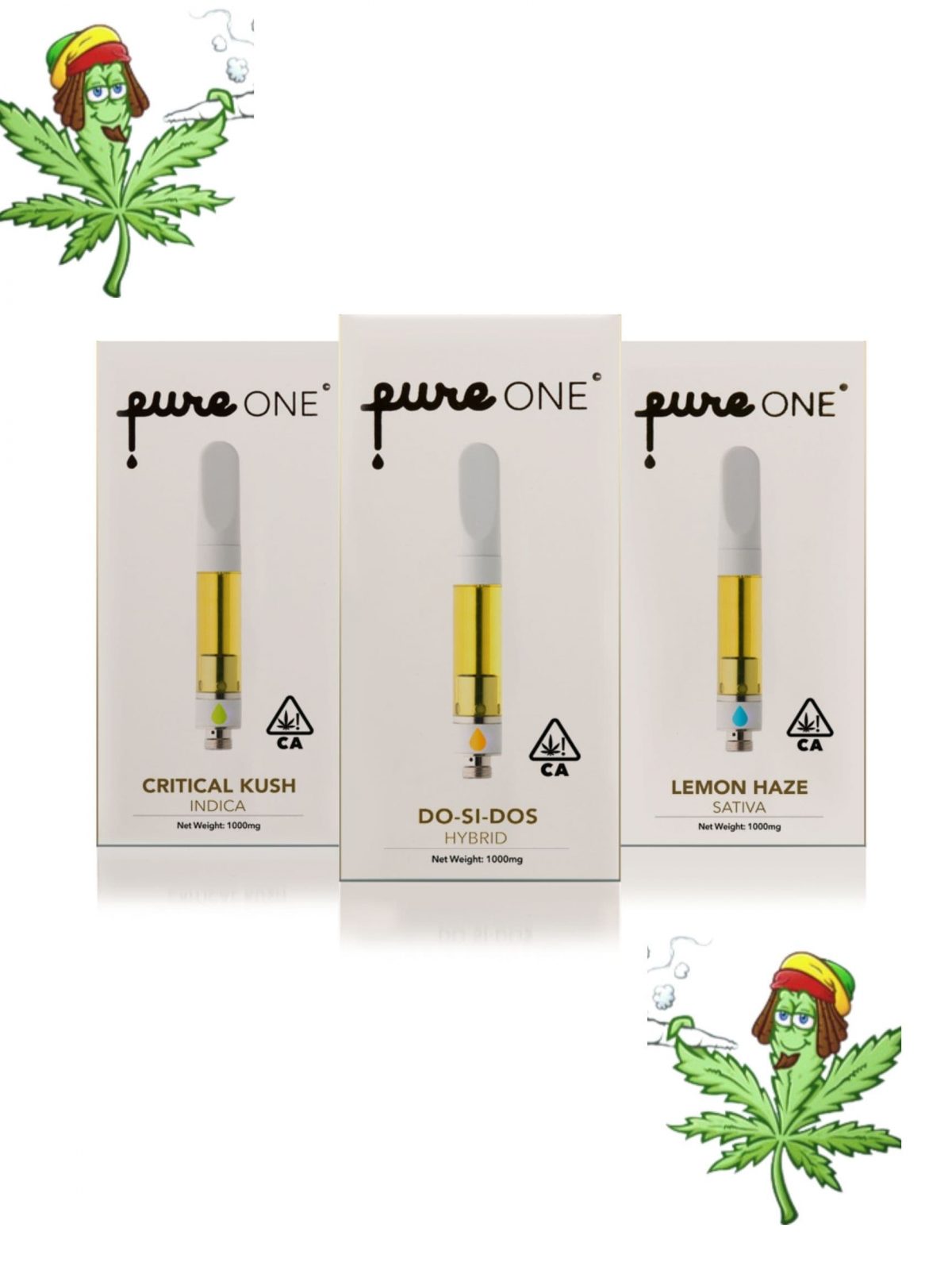 Pure one carts 1g