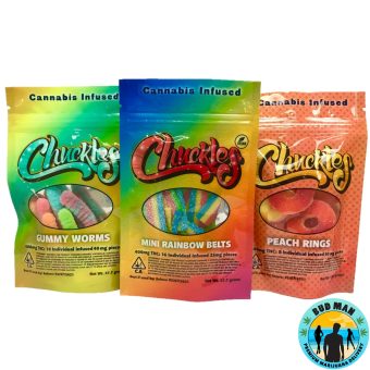 Chuckles Gummy Worms 400mg