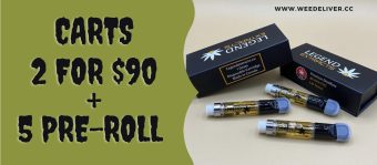 $90 for 2 Carts and 5 Prerolls