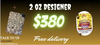 $380 for 2 Oz of any Designer Strains