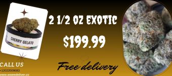 $199 for Two Different 1/2 Oz Exotic Flower 