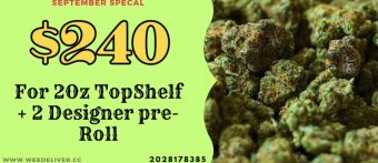 340 For 20z TopShelf + 2 Designer pre-Roll